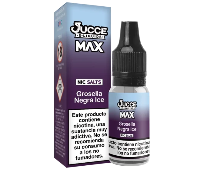 Max Grosella Negra Ice 10ml E-líquido