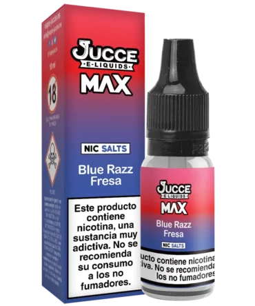 Max Blue Razz Fresa 10ml E-líquido
