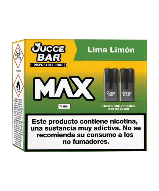 Lima Limón MAX Cápsulas Desechables