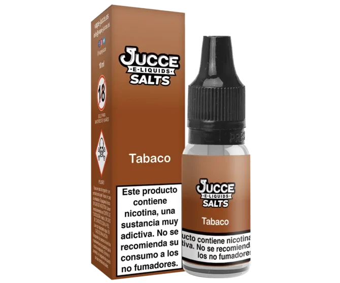 Jucce Salts Tabaco